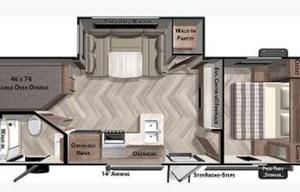 2021 Forest River RV Wildwood X-Lite 240BHXL