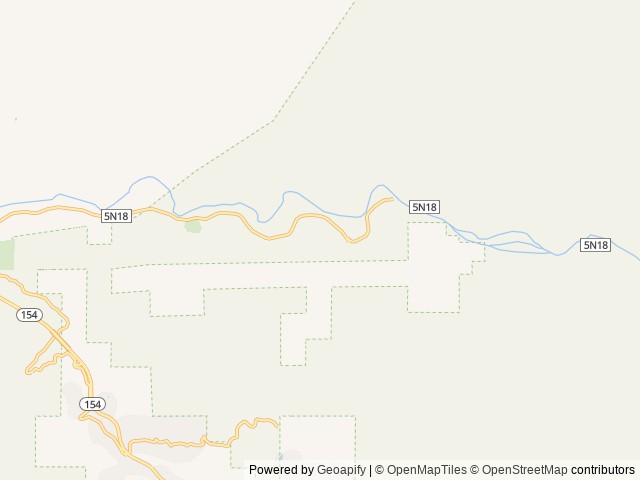 Map of Sage Hill location at Santa Barbara, CA, United States
