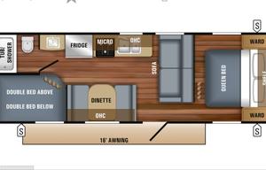 Jayco 29ft Bunk House