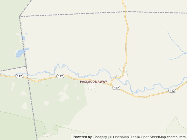 Map of Russell-colbath Barn location at Conway, NH, United States