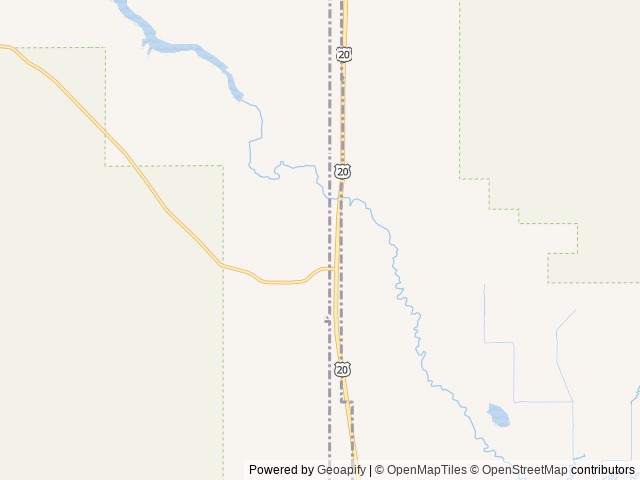 Map of Starlight Retreat Yellowstone location at Island Park, ID, United States