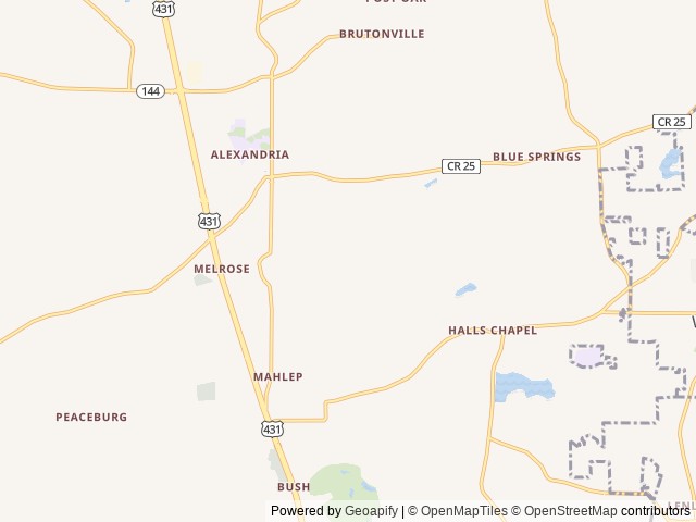 Map for 2021-Zinger 2 Bedroom/Bunkhouse/Outside Kitchen near Alexandria, AL