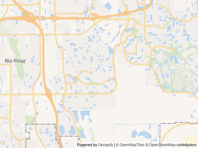 Map for 2020 Luxury Tiffin RV Deliver Disney/Daytona/Camps near Orlando, FL