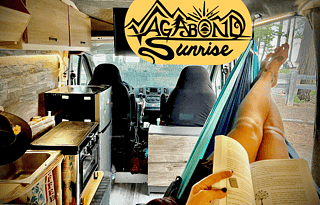 Vagabond Sunrise ~ Home Built Van Solar Freedom!