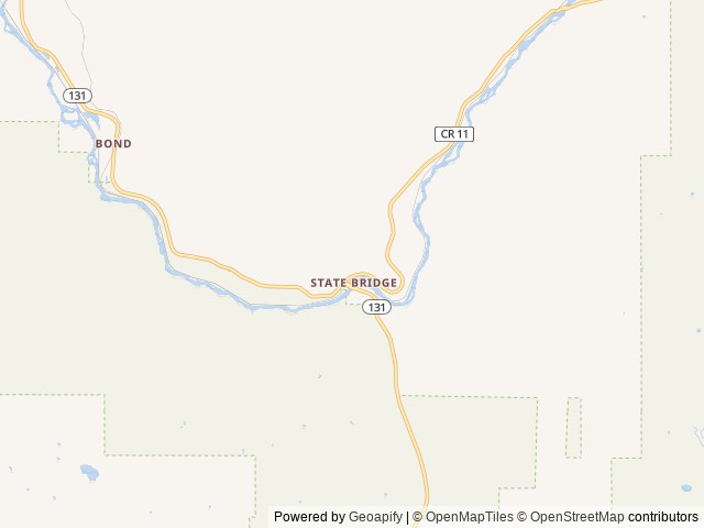 Map of Windy Point Site location at Silt, CO, United States
