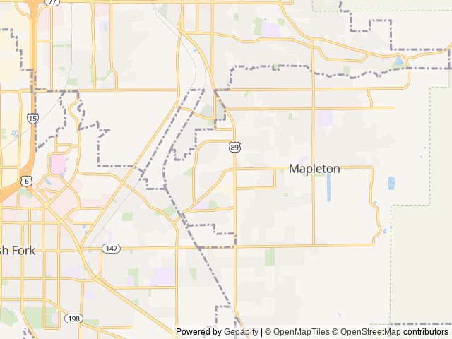 Map for Easy Towing Toy Hauler near Mapleton, UT