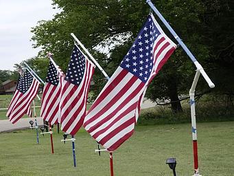 Venango Entrance Flagged