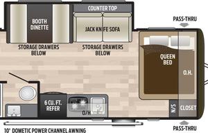 2019 Keystone RV Hideout 186LHS