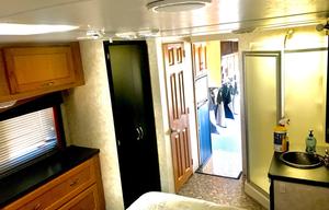 Toy Hauler 5th wheel  Holiday Rambler
