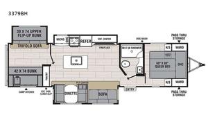 2021 Coachmen RV Spirit Ultra Lite 3379BH