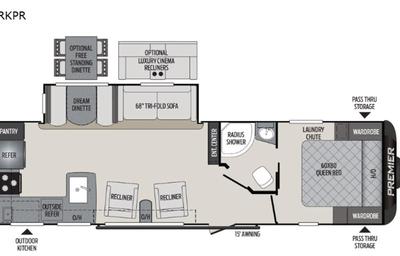 2019 Keystone RV Premier Ultra Lite 29RKPR