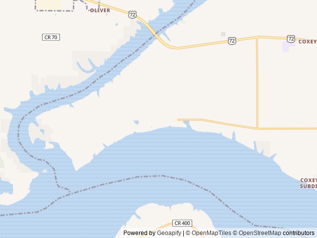 Map for Lil Pup near Athens, TN