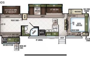 Great Family Friendly Camper With Bunkroom