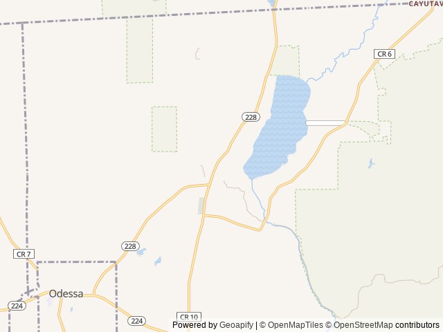 Map of Cool Lea Campground, Odessa, New York location at Alpine, NY, United States