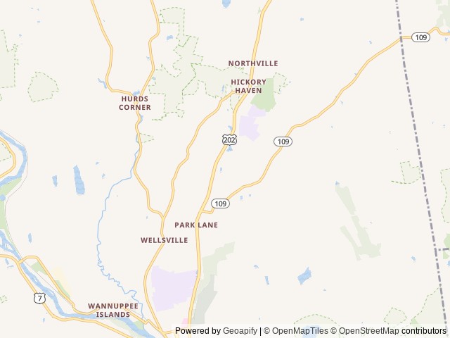 Map for Damon Challenger ready for adventure near New Milford, MA
