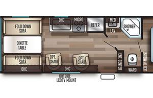 2019 Forest River RV Cherokee Grey Wolf 26RR
