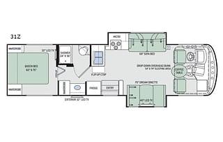 2018 Thor Motor Coach Windsport 31Z
