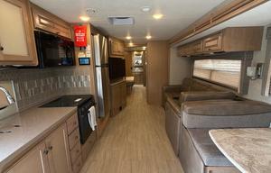 The 2 bathroom RV. No more waiting in line.