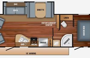 2018 Jayco Jay Flight SLX 8 265RLS - Eagle's Nest