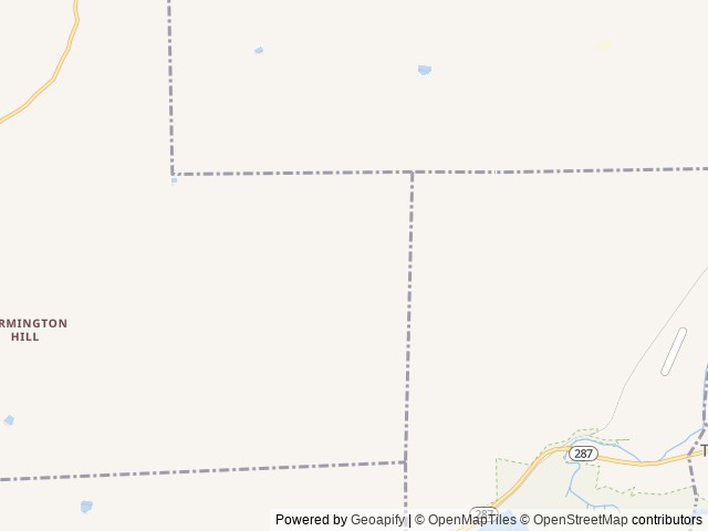 Map of Scenic View Campground location at Tioga, PA, United States