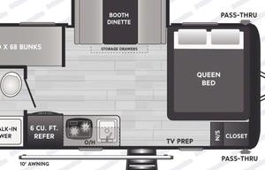 Firefly | Fully Stocked Family Camper | Sleeps 5