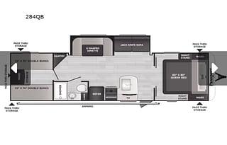 2025 Keystone Passport Classic 33ft Family Getaway