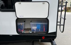 The Farmhouse travel trailer.