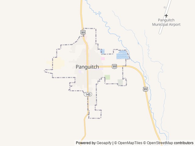 Map for Rollin' Inn- 2021 Forest River Salem Select 177BQ near Panguitch, UT