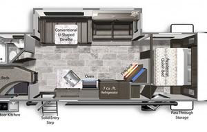 2022 Dutchmen RV Coleman Lantern LT Series 2755BH
