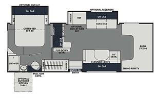 2022 Coachmen Leprechaun 260DS Ford 450, Sleeps 8