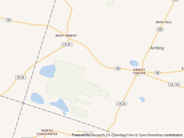 Map of Aurora B's Family Campground location at Williamstown, NY, United States