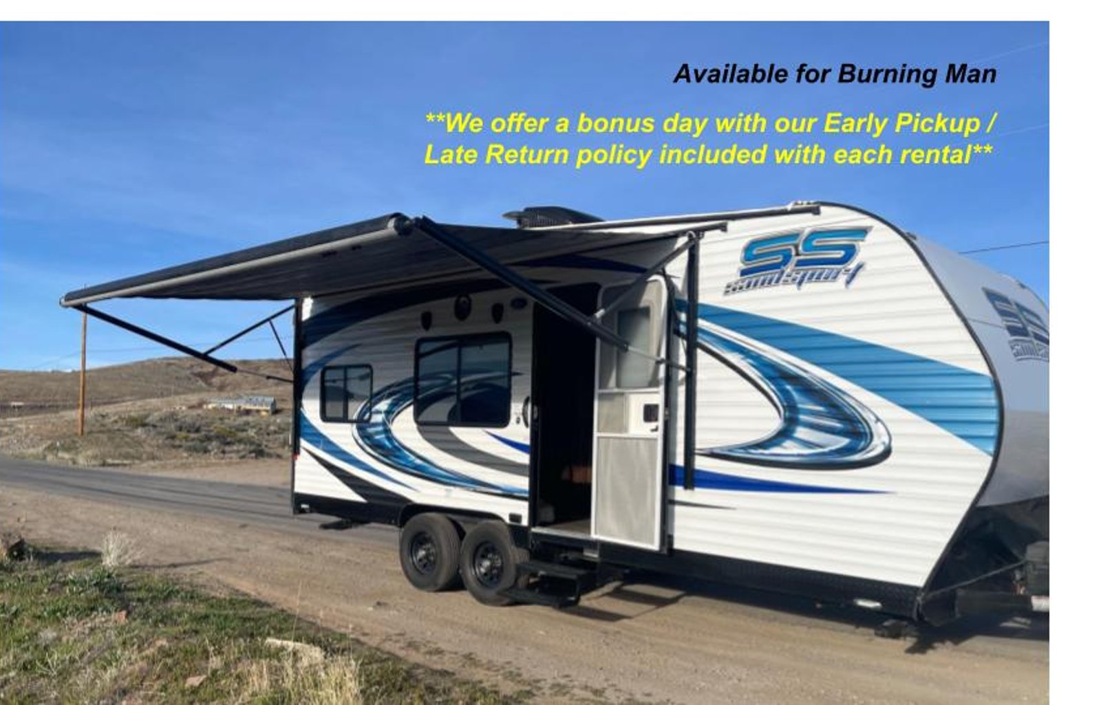 22 ft Toy Hauler with Generator - aka 'Sammy'