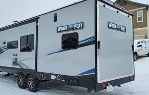 Work and play toyhauler