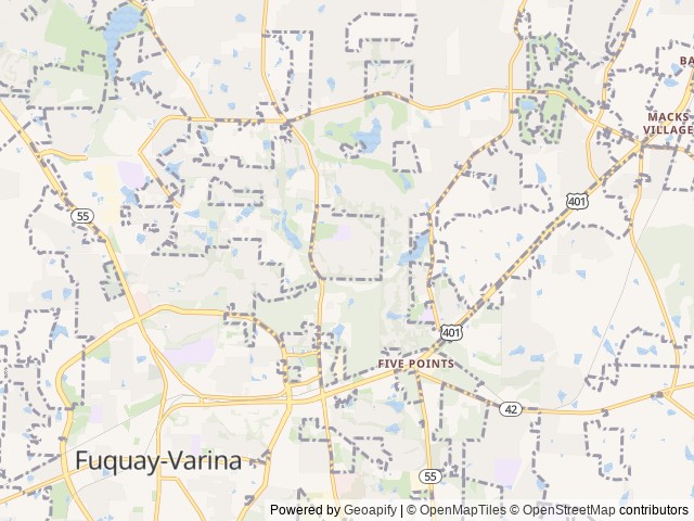 Map for 2011 Tracer BH near Fuquay Varina, NC