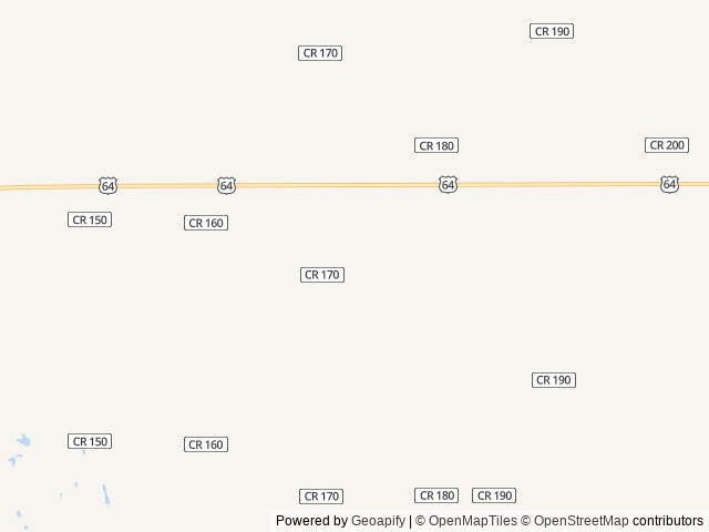 Map of Wildcat Ranch location at Perry, OK, United States