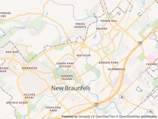 Map for Family Fun RV with bunk house near Killeen, TX