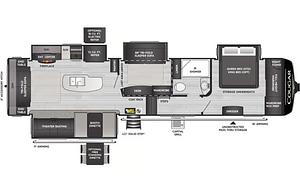"Hill Country Cougar" Keystone Cougar 368MBI