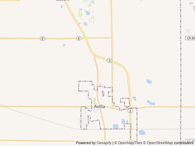 Map for 2024 Forest River RV Wildwood FSX 163RDSKX near Avilla, MI