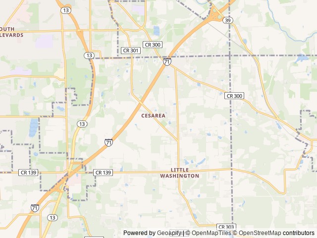 Map for Adventure Awaits near Mansfield, OH