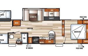 Family/Pet Friendly 2017 Forest River Salem 32BH