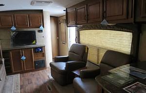Timber Ridge Travel Trailer:  NO BURNING MAN!