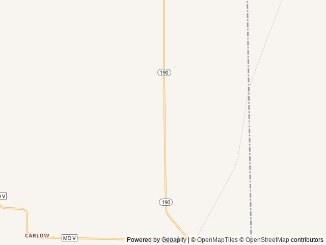 Map for Grindstone Rentals near Jamesport, MO
