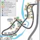 campground map shows sites color-coded by size