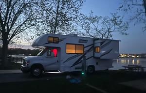 RV is a cozy and perfect for your adventures.