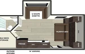 2021 Forest River RV Wildwood FSX 178BHSK 22