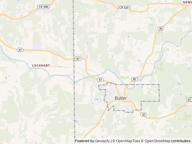Map of River Trail Crossing location at Glenmont, OH, United States
