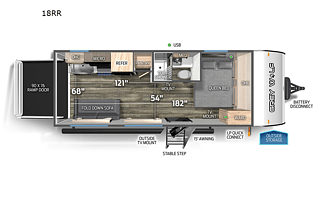 2023 Forest River RV Cherokee Grey Wolf 18RR