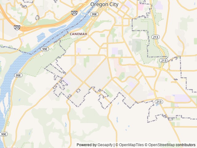 Map for 2020 Thor Motor Coach Delano Sprinter 24FB near Oregon City, WA