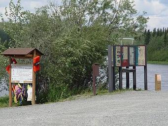 Sourdough Boat Launch Area 