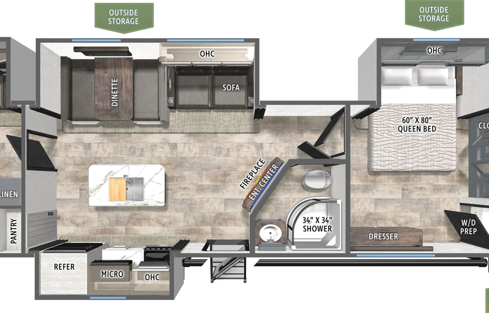 2025 Puma Luxury Bunkhouse